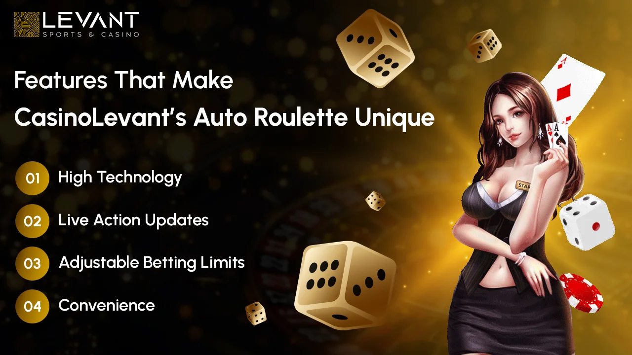 Features That Make CasinoLevant's Auto Roulette Unique